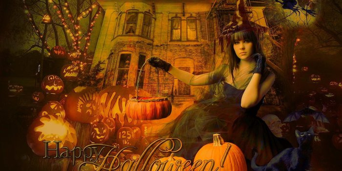 2560x1440 Halloween Sexy Witch Wallpaper - #thewomenmenadore