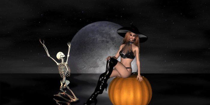 1024x768 Halloween Witch Wallpaper , (40+) Pictures