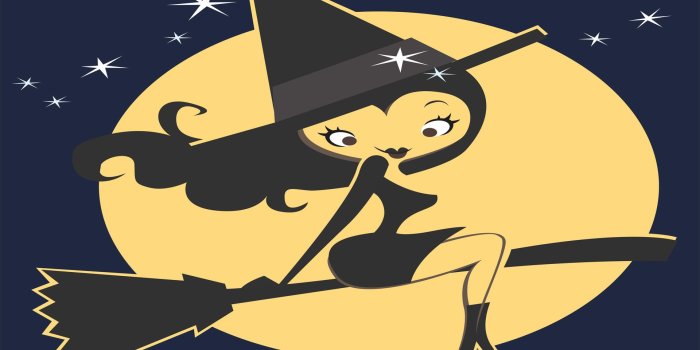 1920x1200 40+ Cute Witch Halloween Wallpapers - Download at WallpaperBro