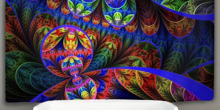 1181x1181 HOMESTORES flower psychedelic marijuana weed leaf Cannabis Wall Tapestry  Hippie Art Tapestry Wall Hanging Home Decor Extra large tablecloths 60x90 