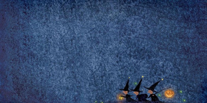 1366x768 1366x768 Simple Halloween Witch Wallpaper HD