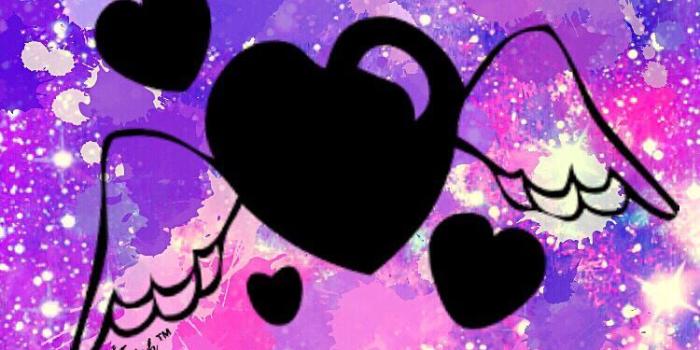 750x1334 Angel Heart Galaxy Wallpaper | My Wallpaper Creations in 2019
