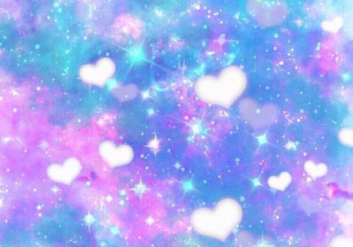 500x889 Cute Bokeh Hearts Galaxy Wallpaper | Wallpapers in 2019 | Galaxy