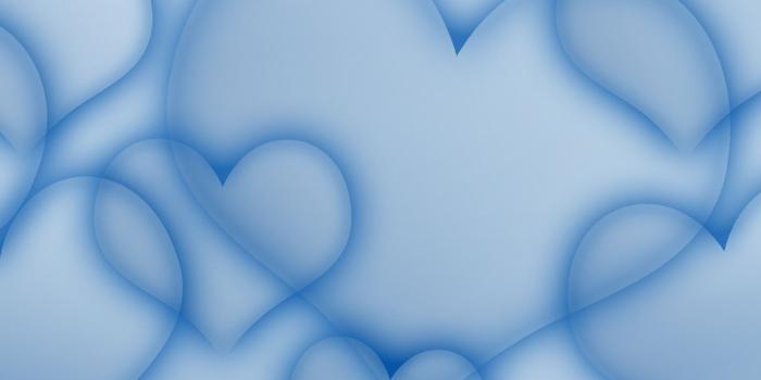 1440x2333 Download 1440x2960 wallpaper blue, gradient, heart, abstract