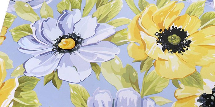 1000x1000 Birwall Vintage Fresh Yellow Floral Peel and Stick Prepasted Self