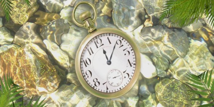 1280x1024 Animated Clock Wallpaper - FAW