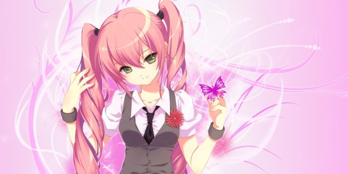1600x900 Luka Megurine Wallpaper: Megurine Luka Blooms - Minitokyo