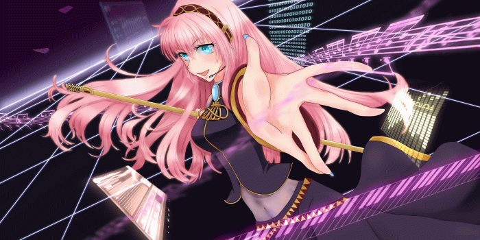 1920x1080 Wallpaper] Megurine Luka in Cyberspace : megurineluka
