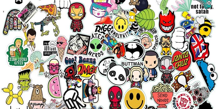 1491x1500 Amazon.com: (25 Pack) Sticker Bomb Pack Variety Vinyl Car Sticker