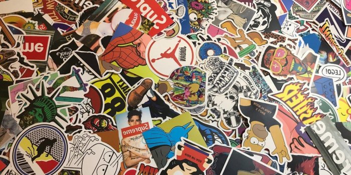 1600x1200 200 Skateboard Stickers bomb Vinyl Laptop Luggage Decals