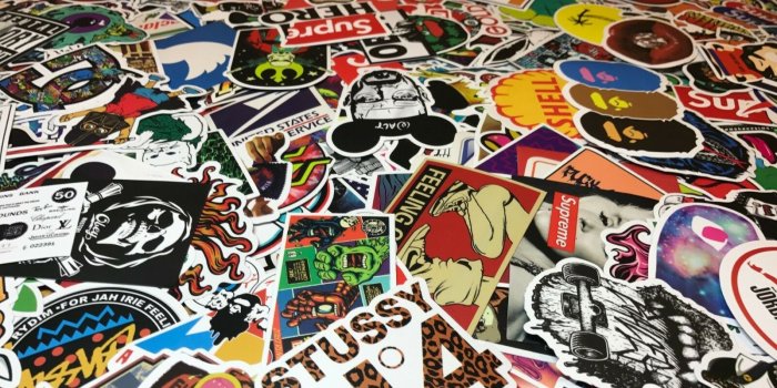 1600x1200 400 PCS Stickers Skateboard Sticker Graffiti Laptop Car Luggage