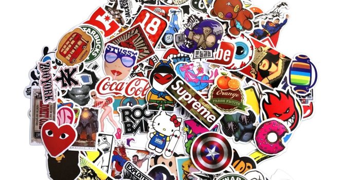 1600x1200 100 pcs Sticker Pack - Vans cool vinyl sticker lot, computer stickers  tumblr stickers cute travel sticker punk, skateboard stickers