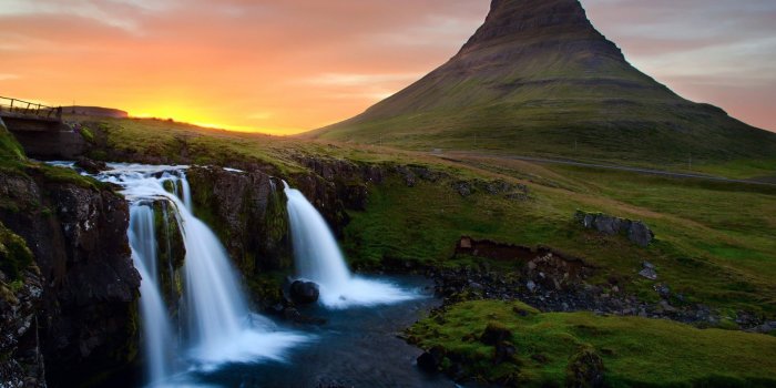 1920x1200 Mountains landscapes nature iceland waterfalls wallpaper | 1920x1200