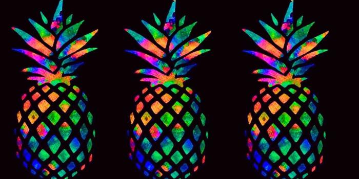 1920x1080 Multicolored Pineapples HD Wallpaper | Background Image | 1920x1080