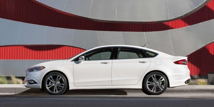 1280x854 2018 Ford Fusion Oxford White Color Side View Wide 4k Hd Wallpaper