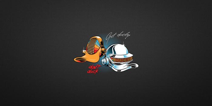 1920x1080 music, Daft Punk, Looney Tunes, Daffy Duck, duck :: Wallpapers