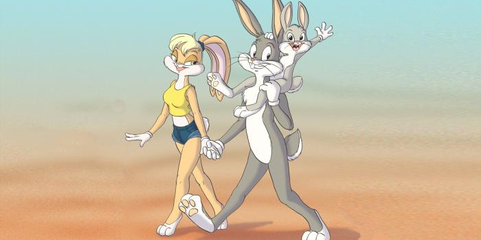 1920x1200 Bugs And Lola Bunny With Baby Looney Tunes Wallpaper Hd 1920x1200