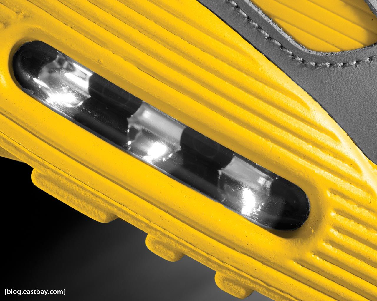 1280x1024 Wallpaper: Nike Air Max 90 Black/Grey-Varsity Maize | Eastbay Blog