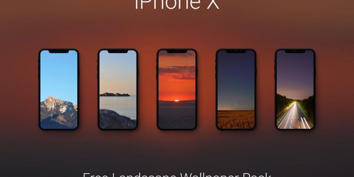 1200x800 Free iPhone X Landscape Wallpaper Pack - Creativetacos