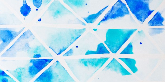 2560x1440 Blue Watercolor Wallpaper