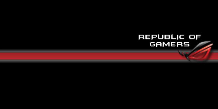 1920x1080 Minimalist Black and Red Asus RoG Wallpaper | Projects to Try | Asus