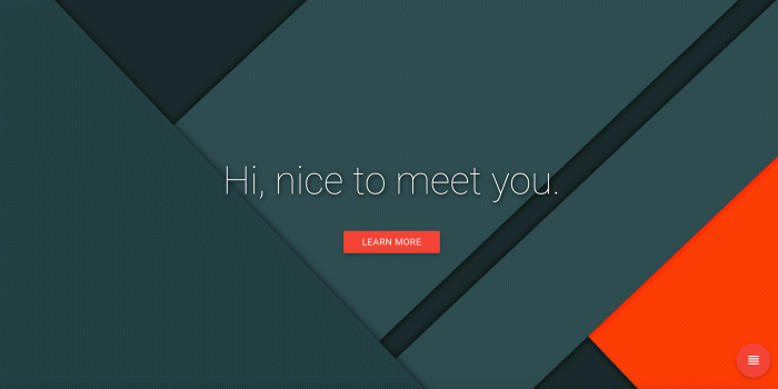 2518x1276 Material Design Website Portfolio - Material Design Website