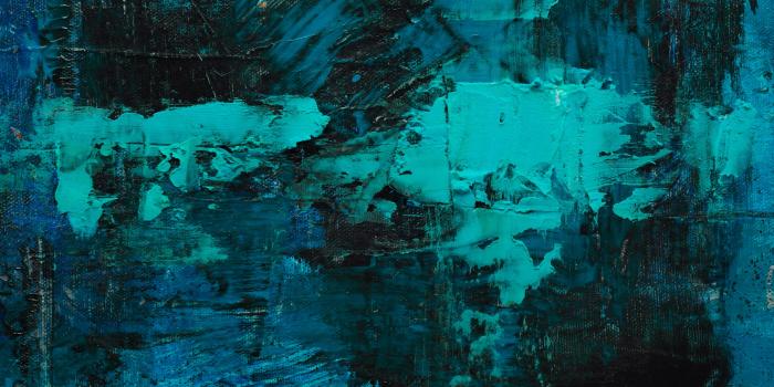 4744x3220 wallpaper oil paint, canvas, brush strokes, blue, shades, modern art