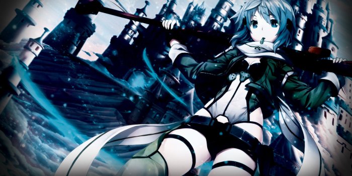 1920x1080 Sword Art Online Sinon Wallpaper (76+ images)