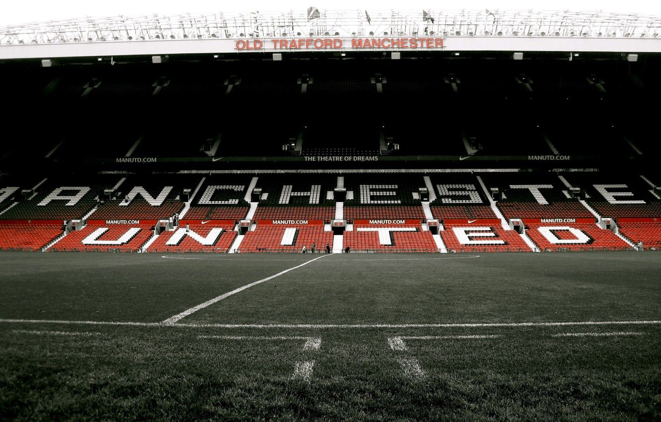 1332x850 Wallpaper stadium, manchester united, old trafford, stadium images