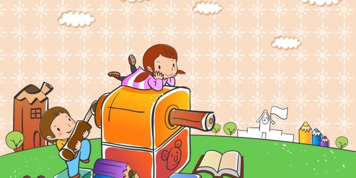 1600x1200 Free Wallpaper - Free Cartoon wallpaper - Vector cartoon childhood