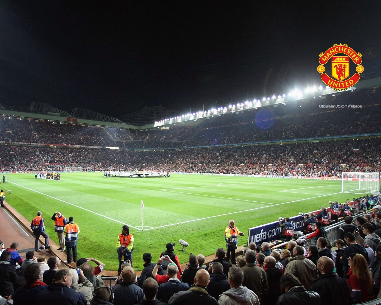 1280x1024 Old trafford wall mural Gallery