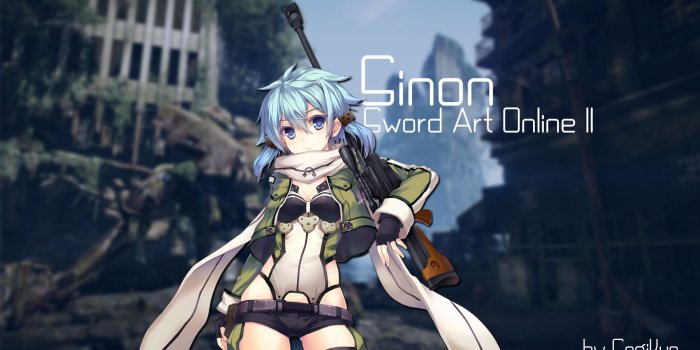 1920x1080 Sinon (Asada Shino) HD wallpapers Download