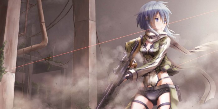 1600x900 Sword Art Online Sinon Wallpaper Full HD - Imgur