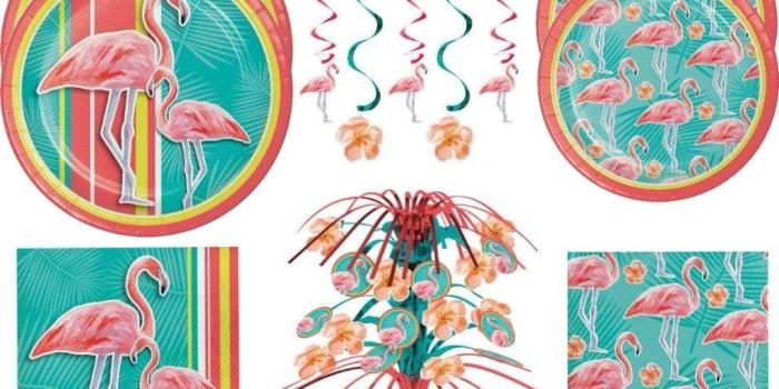 1024x768 Amazon.com: Island Oasis Summer Flamingo Deluxe Party Supplies