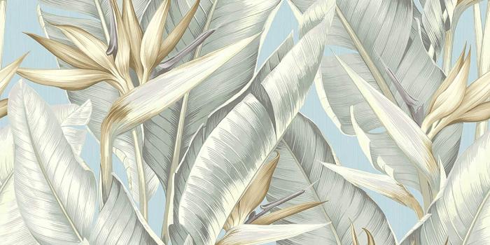 1473x1500 Kenneth James PS40202 Arcadia Blueberry Banana Leaf Wallpaper 2