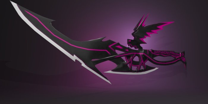 1920x1080 ArtStation - Personal work : Neon Dragon Sword, Panupong Ratanapan