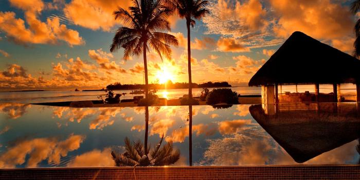 1920x1440 Tropical Beach Sunris HD Wallpaper, Background Images