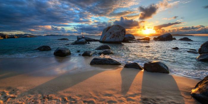 2560x1600 Sunrise Beach Wallpaper (54+ images)