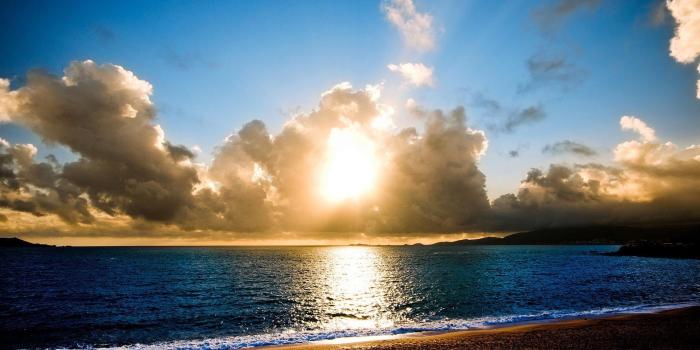 1920x1200 Beach Sunrise wallpaper | 1920x1200 | #6725