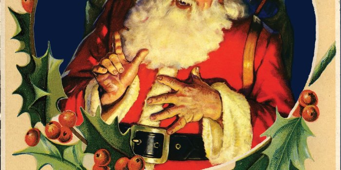 1650x2550 Santa Claus painting, vintage, holiday, santa HD wallpaper