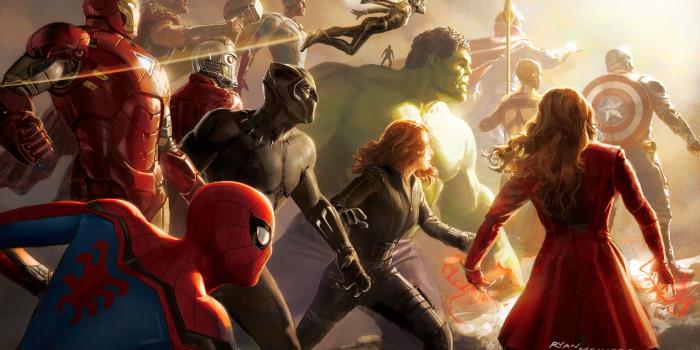 8000x4456 Avengers Infinity War Logo ❤ K HD Desktop Wallpaper for K Ultra