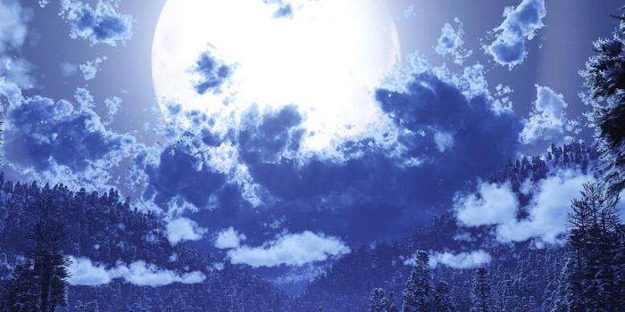 1280x1024 Winter Moon Wallpapers 28035 Desktop Background