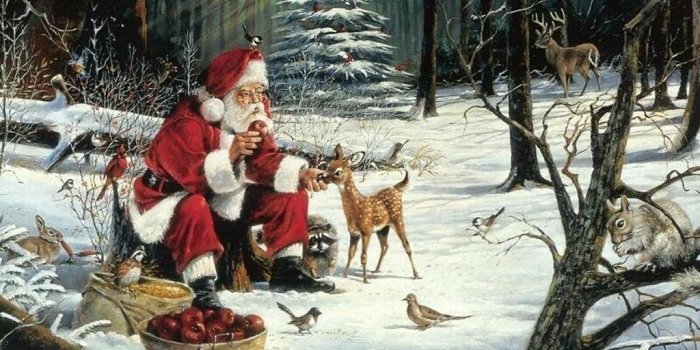 1024x768 Vintage Christmas Santa Wallpapers - Top Free Vintage Christmas