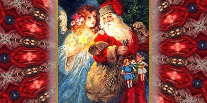 1024x768 Christmas Vintage wallpaper - Vintage Wallpaper (33115937) - Fanpop