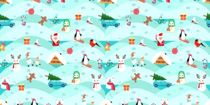 900x1015 Cute Christmas Vector Wallpaper | Wallpapers 4k