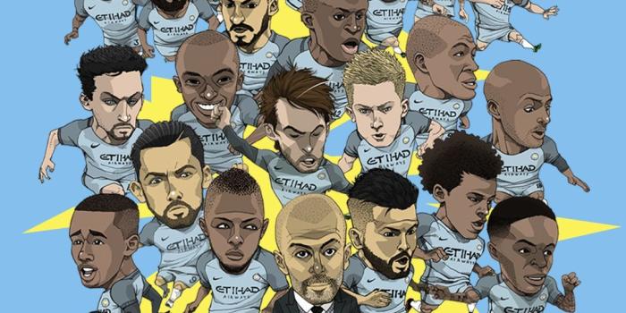 1080x1920 Get Manchester City Full Squad Fan Art for Mobile Wallpaper Football