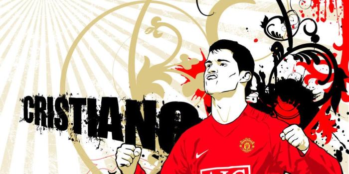 1024x768 Cartoon Wallpaper Ronaldo - cartoon wallpaper