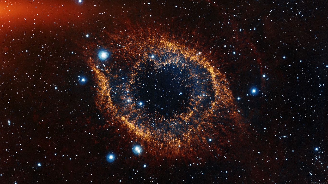 1366x768 wallpaper for desktop, laptop | mo21-eye-of-space-star-galaxy-flare