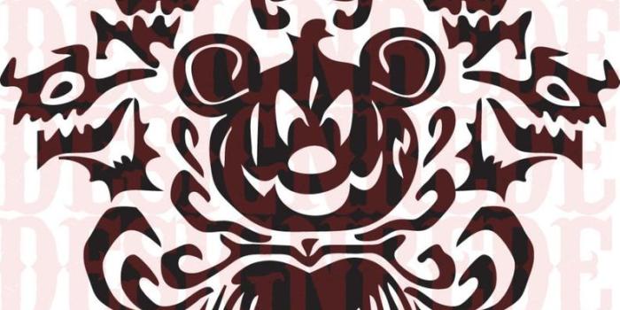 794x1252 Haunted Mansion Wallpaper Design with a Mickey Mouse Flair Digital File PNG  SVG JPG versions included