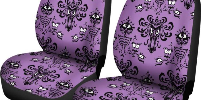 1024x1024 Haunted Mansion Wallpaper Car Seat Covers